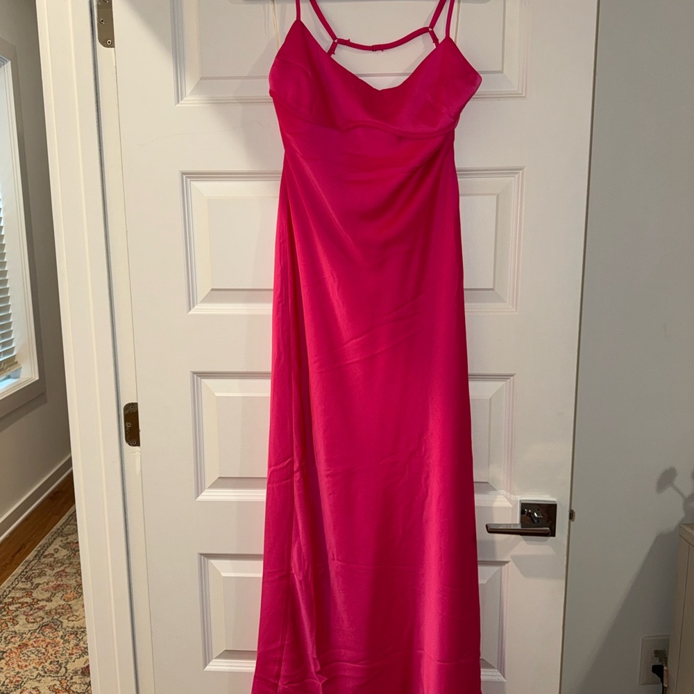 Fuchsia Slip Dress